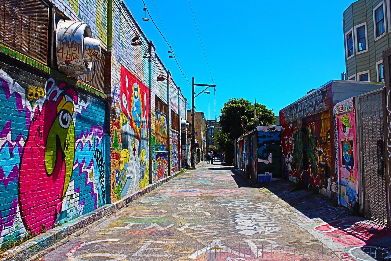 Arte callejero en el corazón de San Francisco