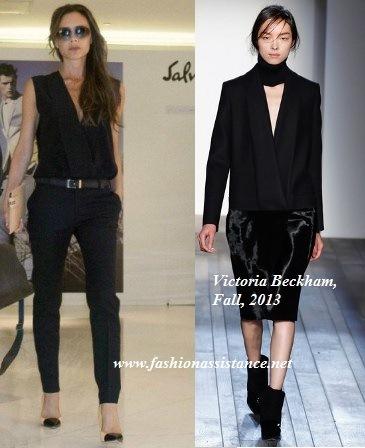 Victoria Beckham luce sus diseños en China