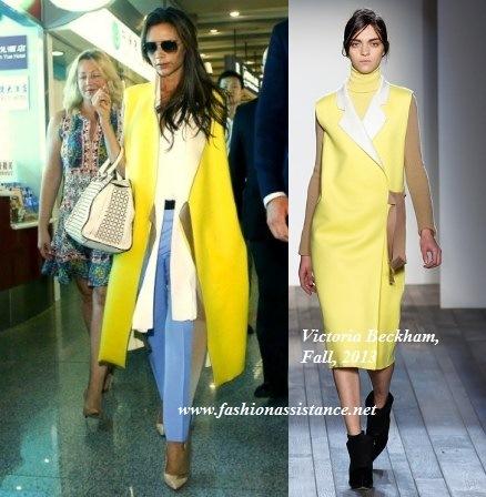 Victoria Beckham luce sus diseños en China