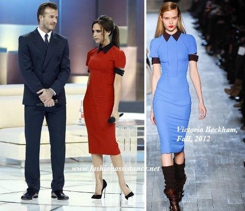 Victoria Beckham luce sus diseños en China