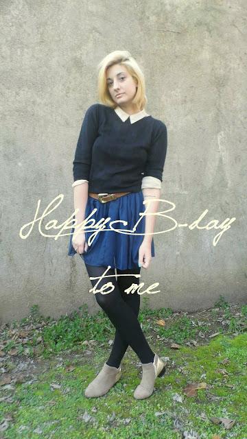 Happy B-day to me! Happy B-day to me!