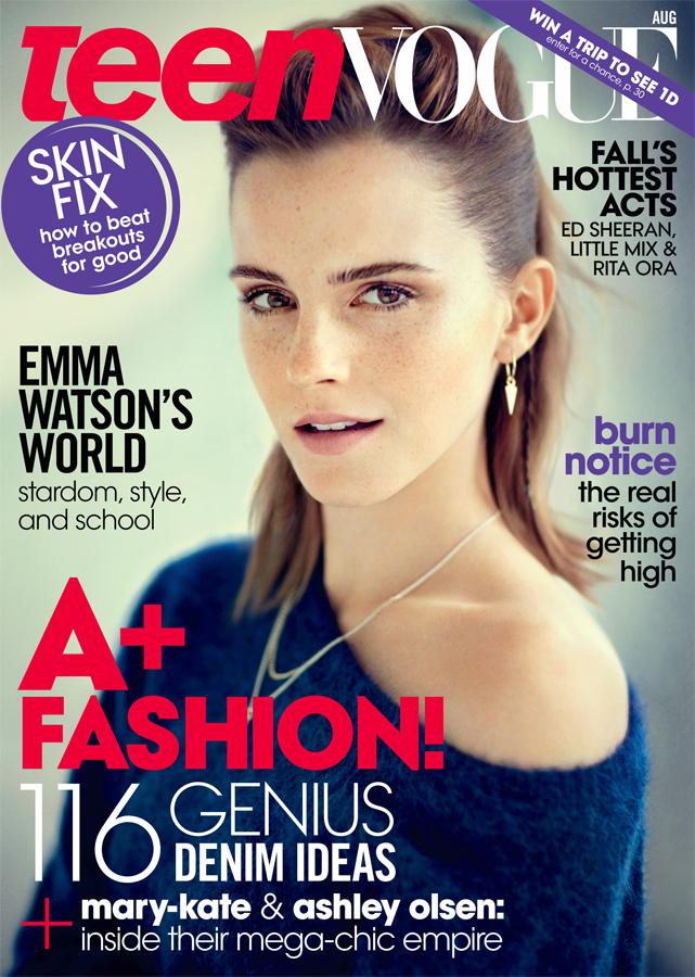 » Emma Watson Teen Vogue August 2013