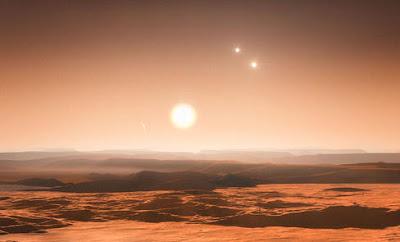 Tres supertierras en la zona habitable de una estrella cercana