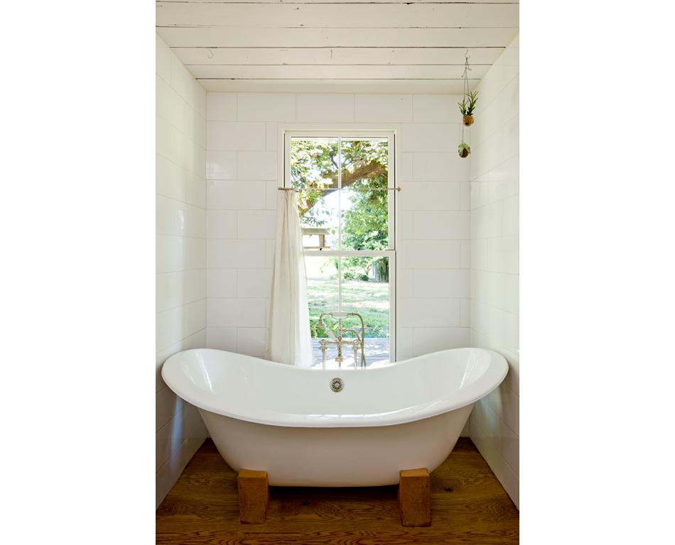 baño rústico blanco - bañera exenta baño rústico blanco - bañera exenta