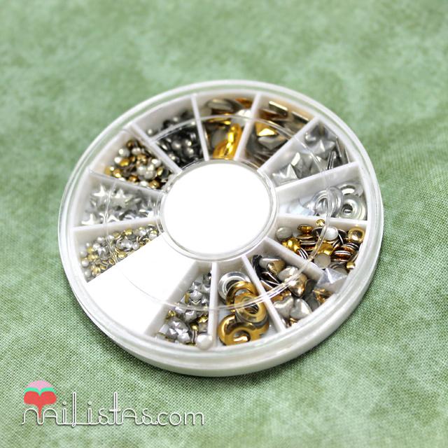 Rueda de tachuelas para nail art Rueda de tachuelas para nail art