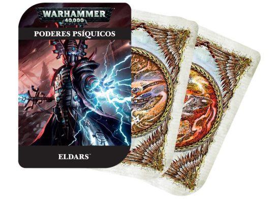 Cartas Psíquicas Eldars de Warhammer 40000