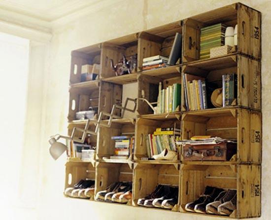 DIY: Librerias recicladas con encanto DIY: Librerias recicladas con encanto