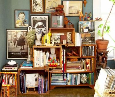 DIY: Librerias recicladas con encanto DIY: Librerias recicladas con encanto