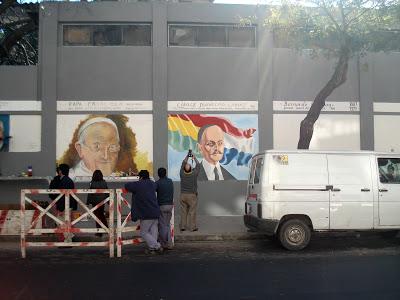 Mi mural en el Hospital Rivadavia