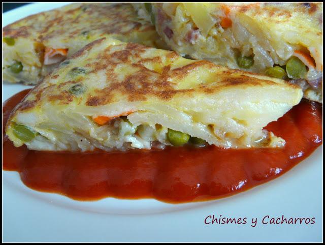 Tortilla Rellena de Señor Salán