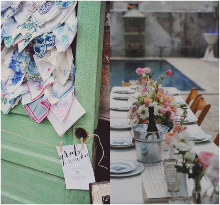 bodas + vintage: iluminando la iglesia...