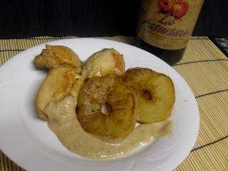 Cazuela de pollo a la sidra Cazuela de pollo a la sidra