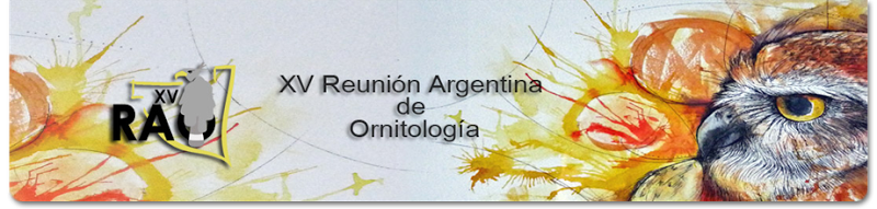Se viene la XV Reunión Argentina de Ornitología Se viene la XV Reunión Argentina de Ornitología