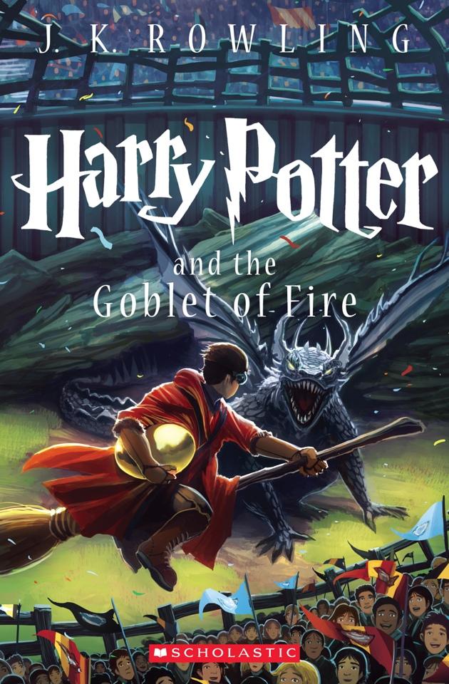 'Harry Potter y el cáliz de fuego' nueva cubierta