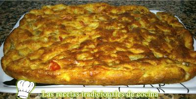 Receta de Pastel de Verduras tarta de verduras