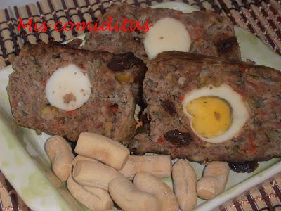 PASTEL DE CARNE Y ACEITUNAS PASTEL DE CARNE Y ACEITUNAS