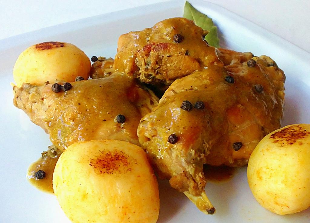 19102011716 Conejo en salsa de mostaza