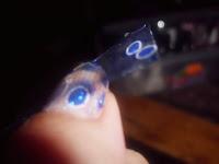 Manicura, francesa de burbujas y gotas. Manicura, francesa de burbujas y gotas.