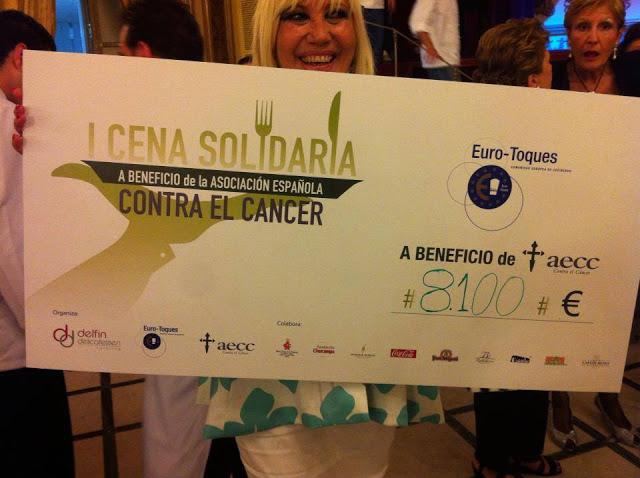 I CENA SOLIDARIA EN BENEFICIO DE LA AECC- EUROTOQUES