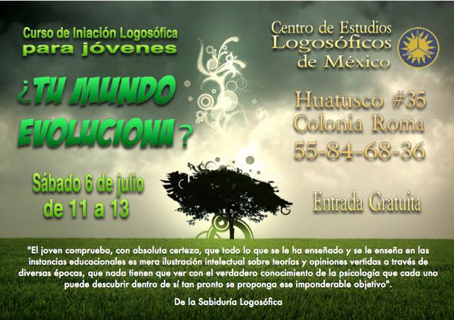 Te invitamos a nuestro Taller: Curso de Iniciación Logosófica