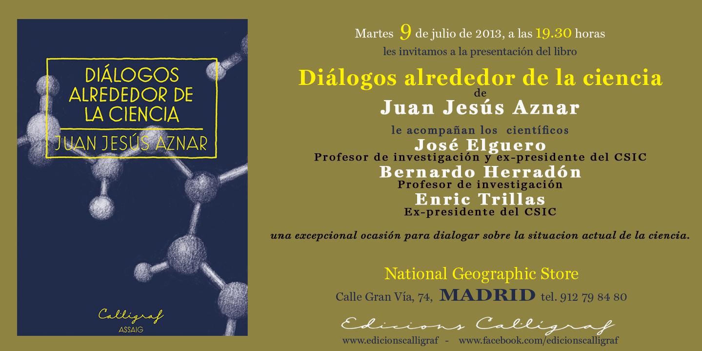 diàlogos madrid_JJ Aznar Diálogos alrededor de la ciencia