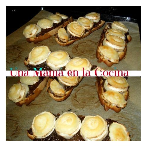 Tostas de Rulo de Cabra con Cebolla Caramelizada y Vinagre de Módena. ¿Qué quieres ser de mayor?