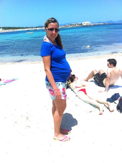 Style 3: Día de playa look playa embarazada