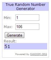 Y el/la afortunado/a es... Y el/la afortunado/a es...