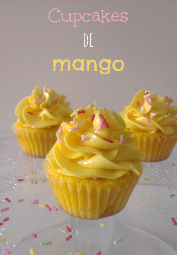 ♥ Cupcakes de mango