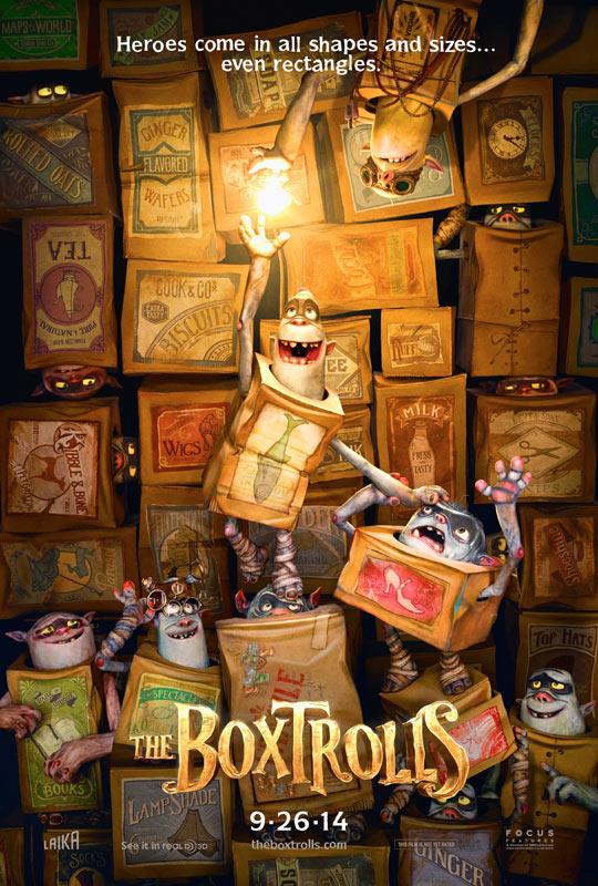 “The Boxtrolls”, lo nuevo de Laika, tiene teaser tráiler y cartel