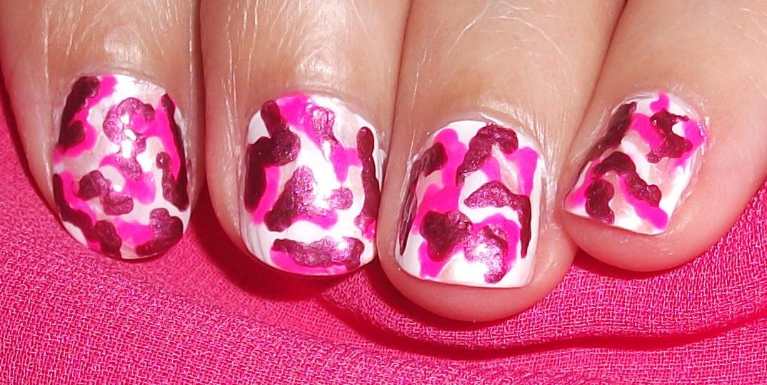 CAMUFLAJE EN ROSA PARA UÑAS CAMUFLAJE EN ROSA PARA UÑAS