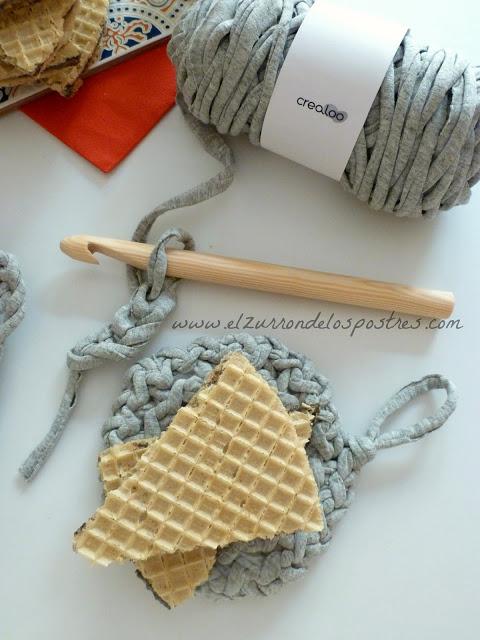 Barquillos Rellenos de Frosting de Oreo Barquillos Rellenos de Frosting de Oreo