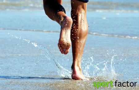 Running en la playa Running en la playa