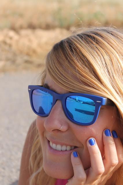 ray ban azules plegables ray ban azules plegables