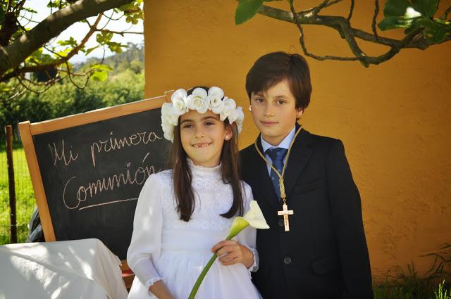 Primera comunión: Mencía & Pelayo