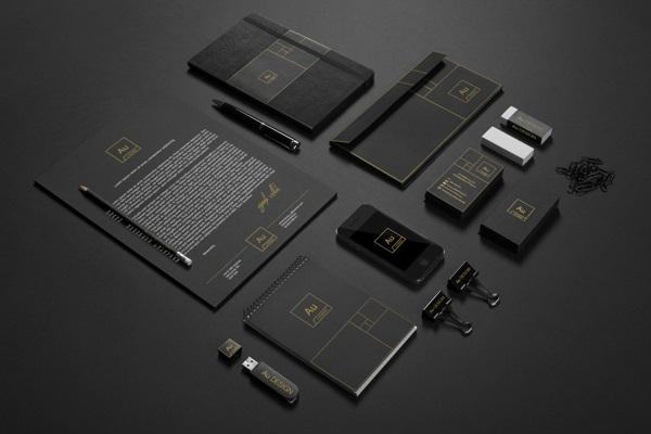 Au Brand identidad au ayoob ullah