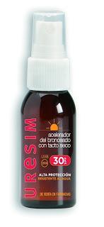 Es verano en “Cosmética en Acción” – el Spray Acelerador del Bronceado SPF30 de URESIM para lucir una piel bronceada Es verano en “Cosmética en Acción” – el Spray Acelerador del Bronceado SPF30 de URESIM para lucir una piel bronceada