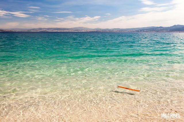 La playa de Rodas ¿El Caribe o Galicia?