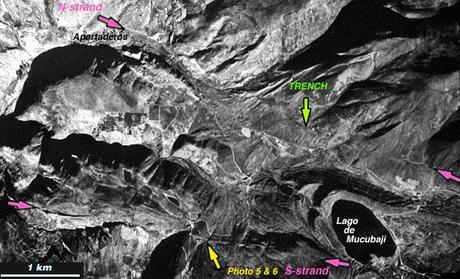 Falla de Boconó muy activa. Se registran 9 sismos leves y moderados en Mérida en las últimas horas Vista aérea de la falla de Boconó. Fuente: Venciclopedia