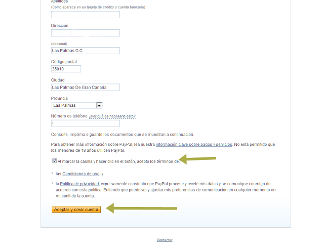 Cómo crear una cuenta en PayPal como crear una cuenta en paypal 4