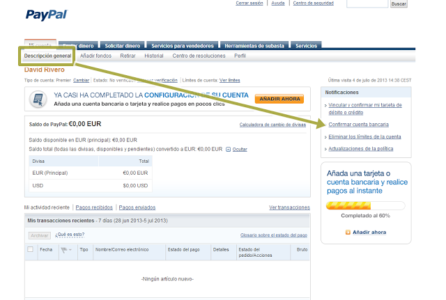 Cómo crear una cuenta en PayPal como crear una cuenta en paypal 16