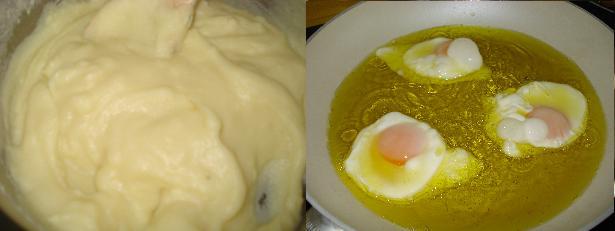 GUISANTES CON JAMÓN, PURÉ Y HUEVOS FRITOS GUISANTES CON JAMÓN, PURÉ Y HUEVOS FRITOS