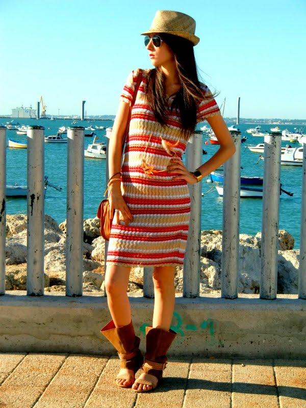 Color Tricot Bohemian Dress Color Tricot Bohemian Dress