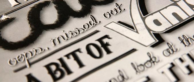 20 espléndidos ejemplos de uso de la tipografía en el diseño