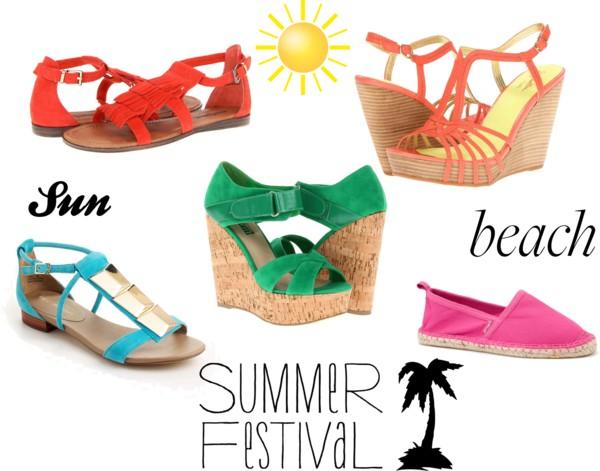 Zapatos para el verano. Zapatos para el verano.