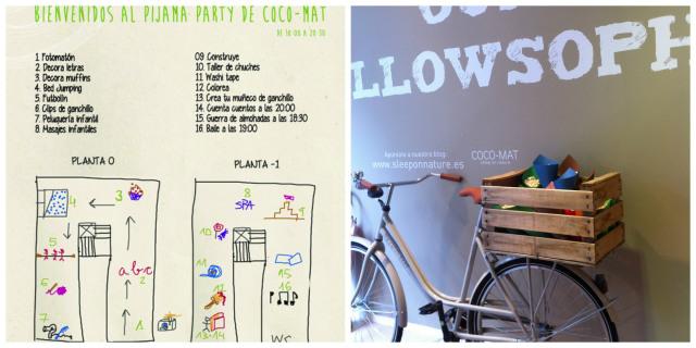 Pijama Party en COCO-MAT Llegada a COCO MAT