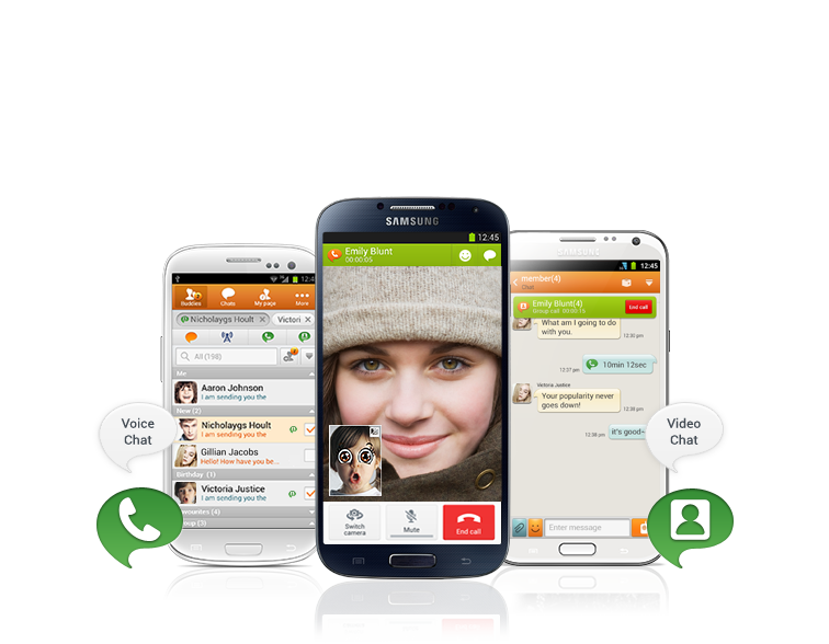 La aplicación ChatOn de Samsung