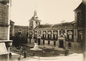 Plaza de la Villa de Madrid en 1931