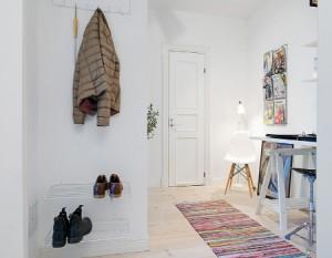 7 Un colorido apartamento en Suecia