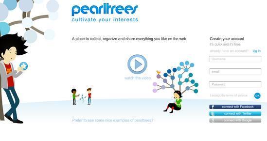 El servicio para curar contenidos Pearltrees lanza su aplicación para Android pearltrees